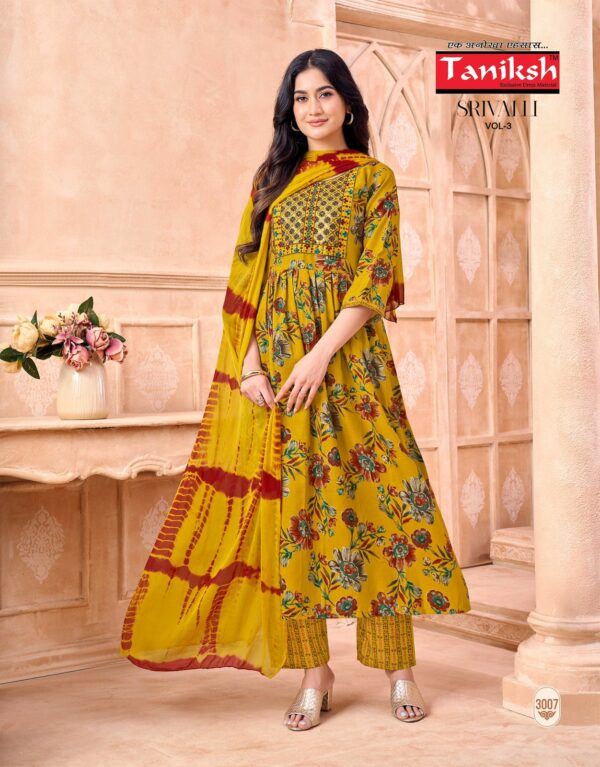 TANIKSH SRIVALLI VOL 3 KURTI MANUFACTURER 7.jpg