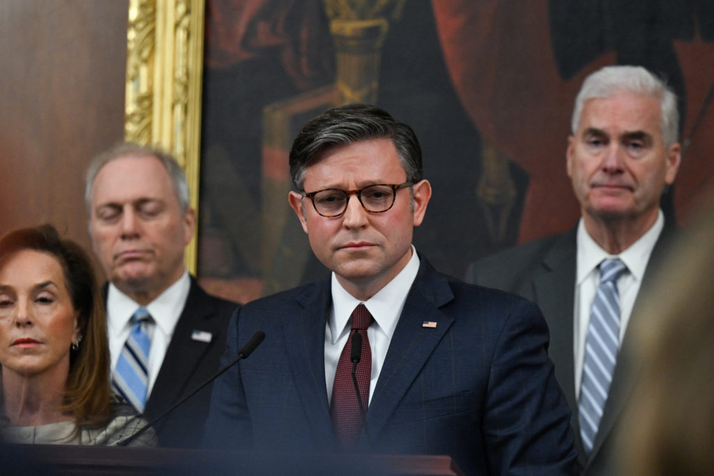 WATCH: Johnson says House GOP ‘just fed up’ with the shutdown at news conference Rehmat Boutique 2025 10 29T152602Z 2096095354 RC2QLHA4G96U RTRMADP 3 USA SHUTDOWN 1024x683.jpg