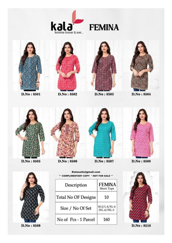 KALA FEMINA VOL 1 SHORT TOPS WHOLESALER 5.jpg