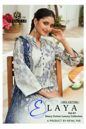 KEVAL FAB ELAYA VOL 1 KARACHI SUITS 6.jpg