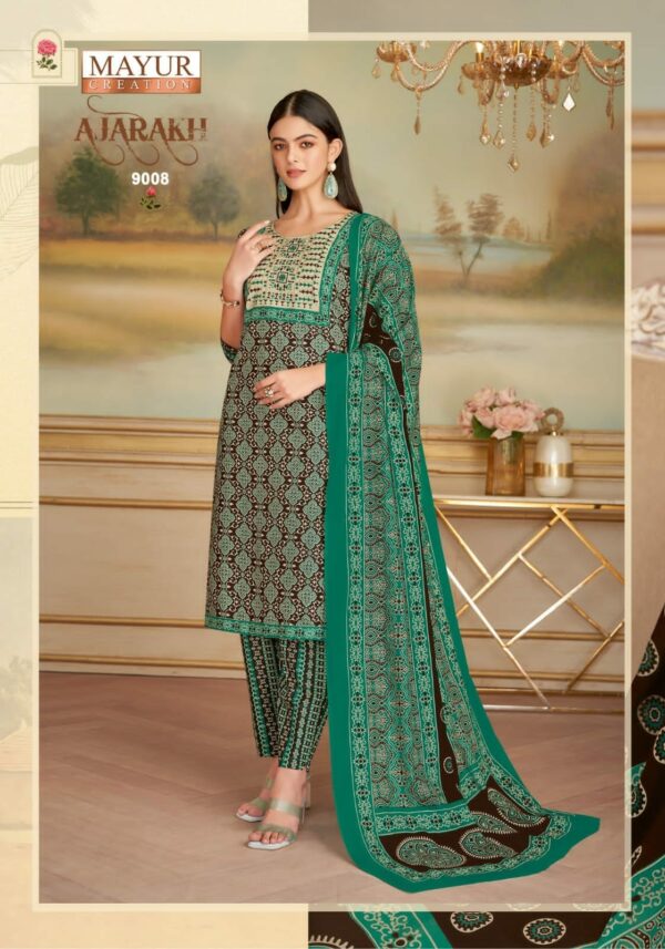 MAYUR CREATION AJARAKH VOL 9 WHOLESALE 2.jpg