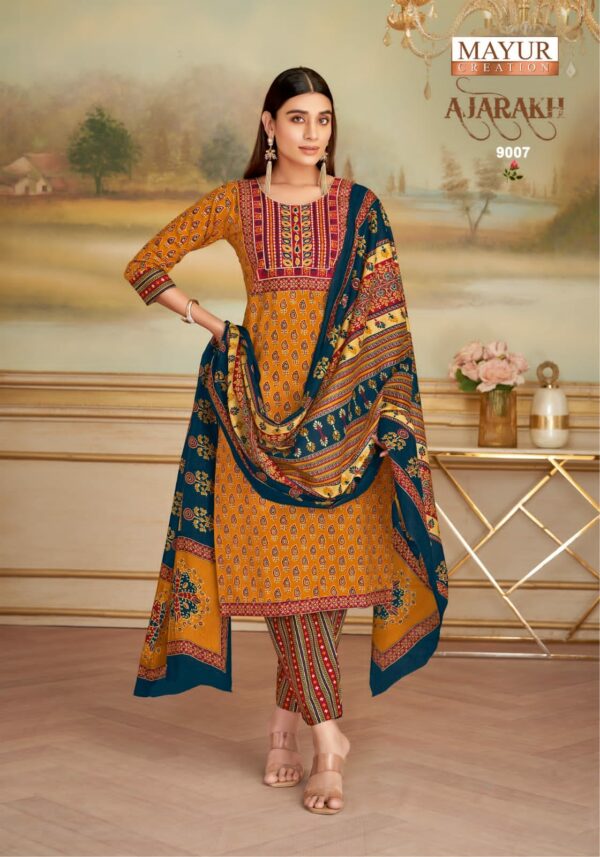 MAYUR CREATION AJARAKH VOL 9 WHOLESALE 3.jpg