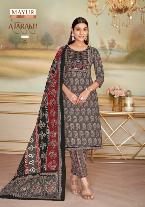 MAYUR CREATION AJARAKH VOL 9 WHOLESALE 8.jpg