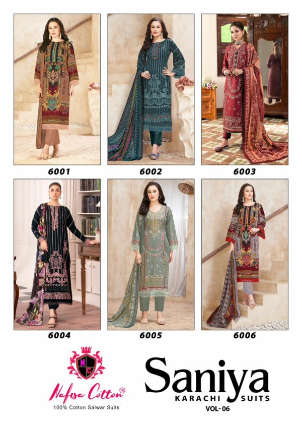 NAFISA COTTON SANIYA VOL 6 Rehmat Boutique NAFISA COTTON SANIYA VOL 6 NAFISA COTTON SANIYA VOL 6 WHOLESALE 6.jpg
