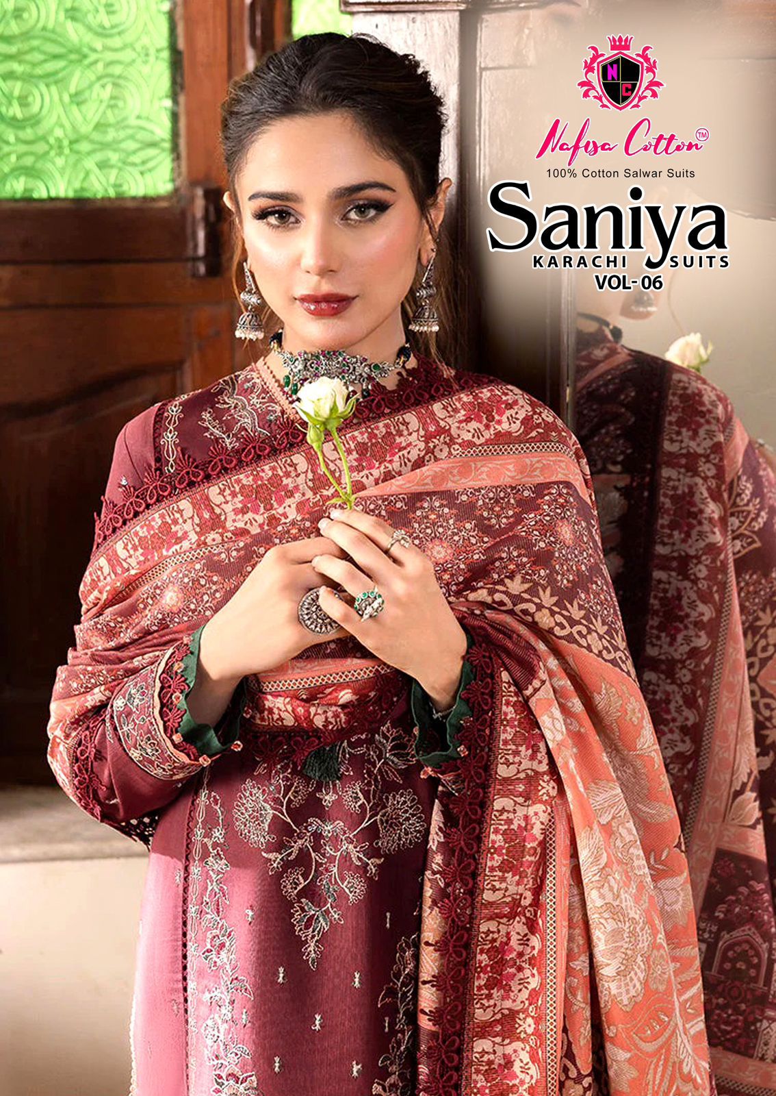 NAFISA COTTON SANIYA VOL 6 Rehmat Boutique NAFISA COTTON SANIYA VOL 6 NAFISA COTTON SANIYA VOL 6 WHOLESALE 7.jpg