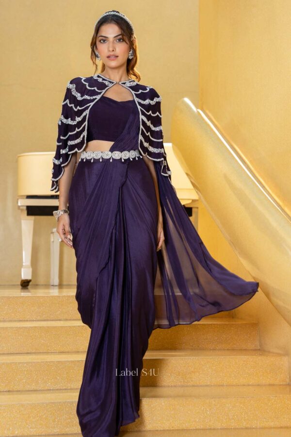 Shivali S4u Wrapped in Wine-Pre-Draped Saree New Arrival 2025 Rehmat Boutique Wrapped in Wine-Pre-Draped Saree 13 6126cace 02b0 4678 842b 9758253ab4f0.jpg