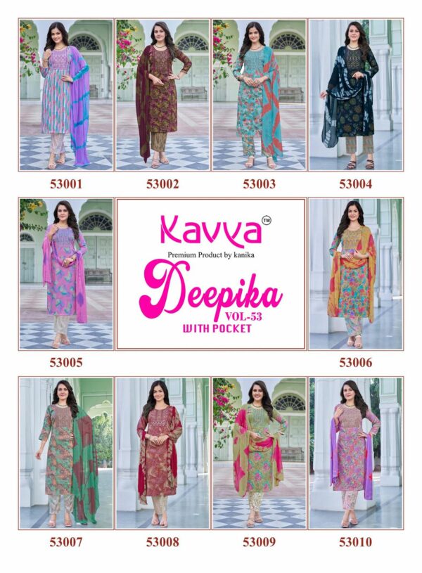 KAVYA Rehmat Boutique KAVYA KAVYA DEEPIKA VOL 53 READYMADE STRAIGHT KURTIS 1.jpg