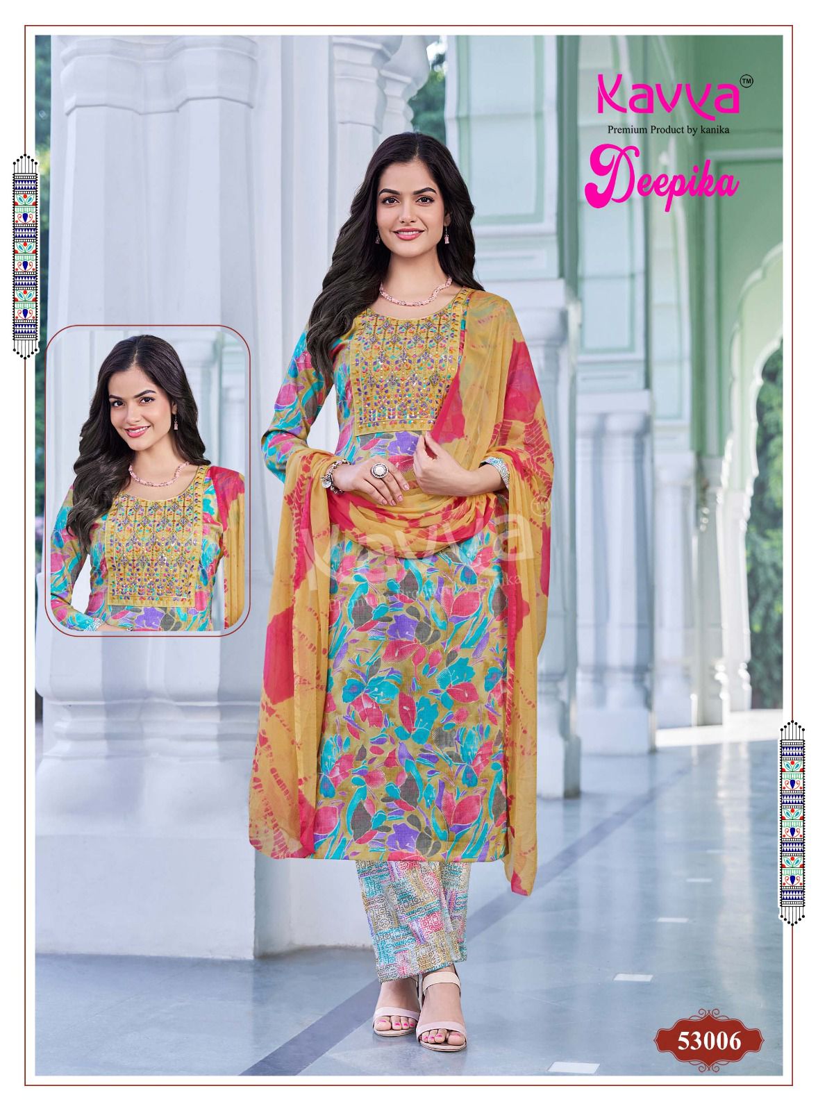 KAVYA Rehmat Boutique KAVYA KAVYA DEEPIKA VOL 53 READYMADE STRAIGHT KURTIS 4.jpg