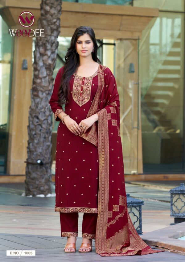 WOODEE HANSIKA Rehmat Boutique WOODEE HANSIKA WOODEE HANSIKA KURTIS CATLOG WHOLESALER 10.jpg