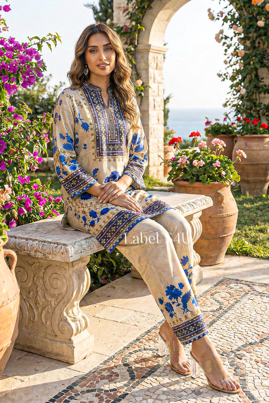 Shivali S4u Blue Florenza Co-Ord Set New Arrival 2025 Rehmat Boutique Blue Florenza Co-Ord Set 107 2.jpg