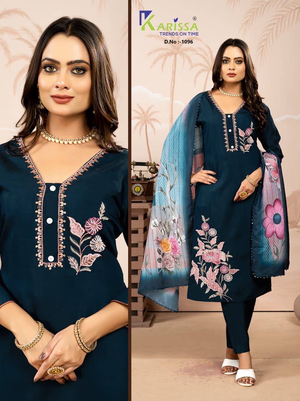 ₹1070 Pcs : 4 KARISSA 1093-1096 READYMADE COMBO SET 0 39 Rehmat Boutique ₹1070 Pcs : 4 KARISSA 1093-1096 READYMADE COMBO SET 0 39 KARISSA 1093 1096 READYMADE COMBO SET 1.jpg