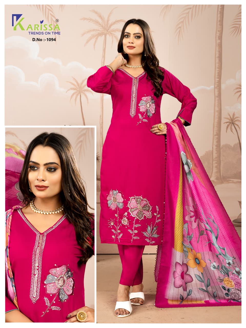 ₹1070 Pcs : 4 KARISSA 1093-1096 READYMADE COMBO SET 0 39 Rehmat Boutique ₹1070 Pcs : 4 KARISSA 1093-1096 READYMADE COMBO SET 0 39 KARISSA 1093 1096 READYMADE COMBO SET 3.jpg