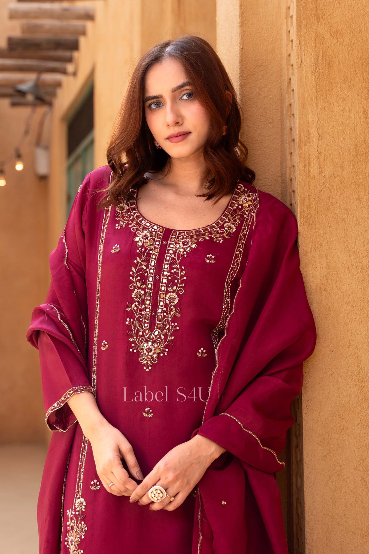 Shivali S4u Wine Handwork Suit Set New Arrival 2025 Rehmat Boutique Wine Handwork Suit Set Resize1 2.jpg