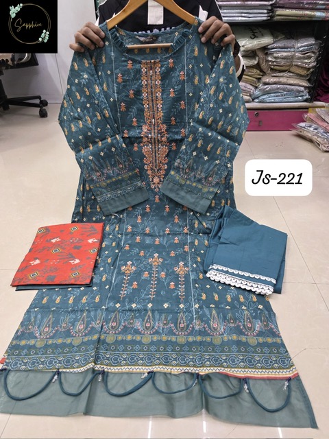 ₹1099 Pcs : 10 SAPPHIRE JAZMIN VOL 221 READYMADE LAWN SUITS 0 20 Rehmat Boutique ₹1099 Pcs : 10 SAPPHIRE JAZMIN VOL 221 READYMADE LAWN SUITS 0 20 SAPPHIRE JAZMIN VOL 221 READYMADE LAWN SUITS 10.jpg
