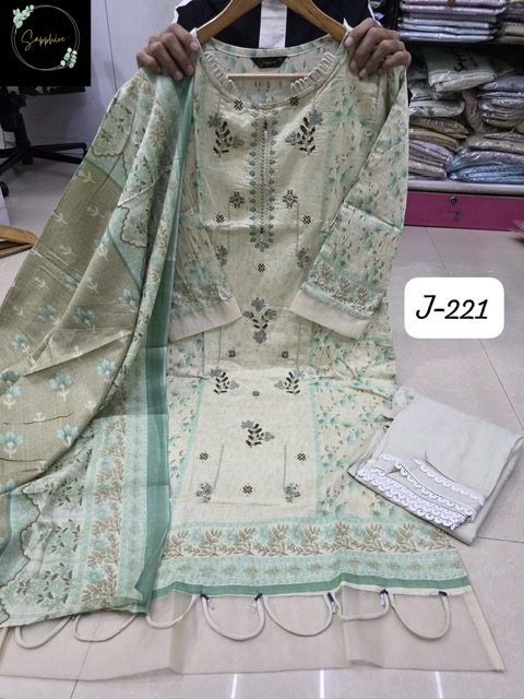 ₹1099 Pcs : 10 SAPPHIRE JAZMIN VOL 221 READYMADE LAWN SUITS 0 20 Rehmat Boutique ₹1099 Pcs : 10 SAPPHIRE JAZMIN VOL 221 READYMADE LAWN SUITS 0 20 SAPPHIRE JAZMIN VOL 221 READYMADE LAWN SUITS 11.jpg
