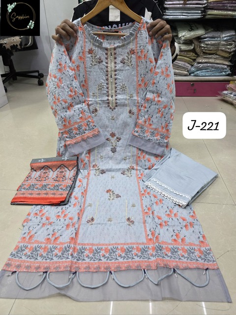 ₹1099 Pcs : 10 SAPPHIRE JAZMIN VOL 221 READYMADE LAWN SUITS 0 20 Rehmat Boutique ₹1099 Pcs : 10 SAPPHIRE JAZMIN VOL 221 READYMADE LAWN SUITS 0 20 SAPPHIRE JAZMIN VOL 221 READYMADE LAWN SUITS 2.jpg