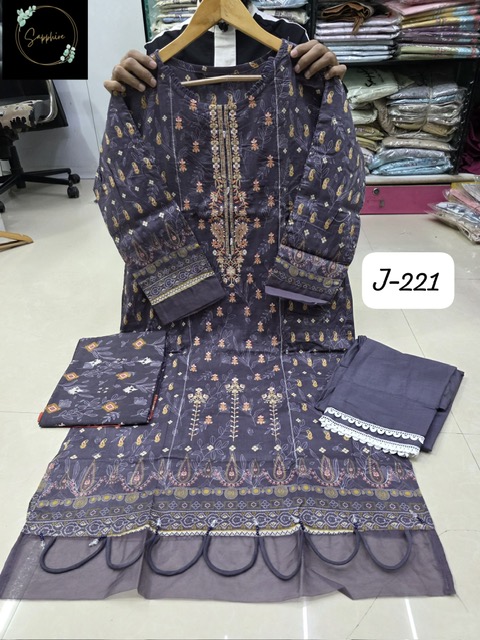 ₹1099 Pcs : 10 SAPPHIRE JAZMIN VOL 221 READYMADE LAWN SUITS 0 20 Rehmat Boutique ₹1099 Pcs : 10 SAPPHIRE JAZMIN VOL 221 READYMADE LAWN SUITS 0 20 SAPPHIRE JAZMIN VOL 221 READYMADE LAWN SUITS 3.jpg