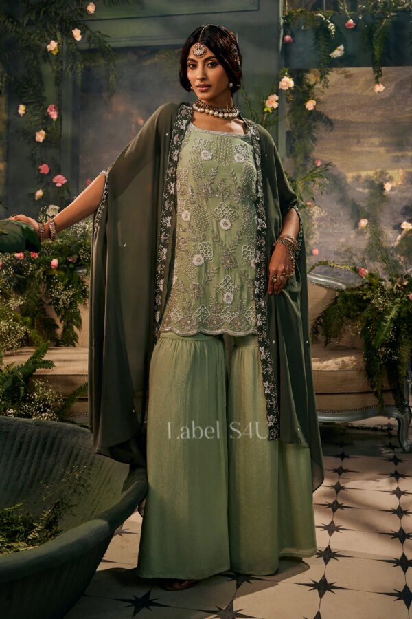 Shivali S4u Green handwork -Sharara set New Arrival 2025 Rehmat Boutique Green handwork -Sharara set 33 bcad8ece 0263 4ed3 91e2 739160614374.jpg