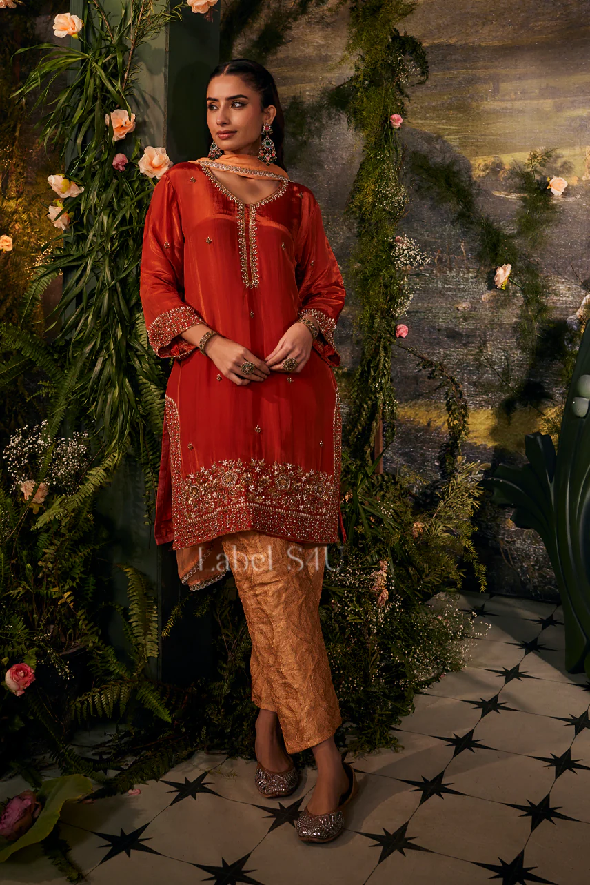 Shivali S4u Classic Rust- Suit Set With Banarasi Pant New Arrival 2025 Rehmat Boutique Classic Rust- Suit Set With Banarasi Pant 35 1 bf3f19d6 6995 4362 834b bfe7503ed529.jpg