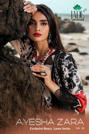 JADE AYESHA ZARA VOL 3 KARACHI SUITS WHOLESALER 7.jpg