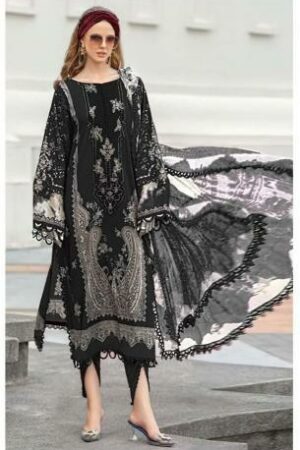 Hazzel Maria B Eid Blockbuster catalog Chiffon Dupatta wholesale pakistani suits in surat Rehmat Boutique  hazzel maria b eid blockbuster catalog chiffon dupatta wholesale pakistani suits in surat 2026 01 29.jpeg