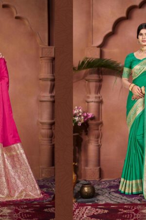 Home Rehmat Boutique Buy Ethnic Suits Online for Weddings Sangam Prints Bunawat - Nilima 02 series 1001-1004 Silk Woven Work Traditional Saree Rehmat Boutique sangam prints bunawat nilima 02 series 1001 1004 silk woven work traditional saree 1 2026 02 24 15 20 08.jpg